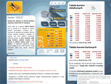 Tablet Screenshot of kantor-cieszyn.pl